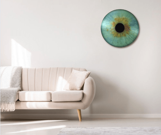 Verre acrylique rond