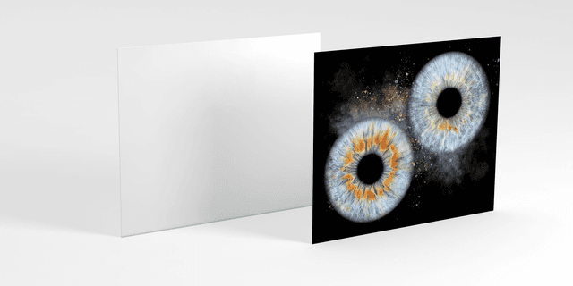 Photo contrecollée sur PVC rectangle