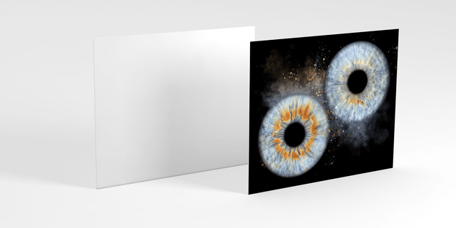 Photo contrecollée sur PVC rectangle